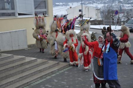 Kurenti iz Ptuja v Škocjanu 2